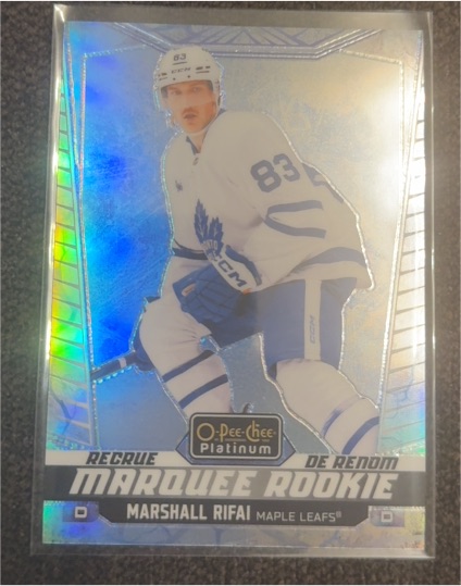 2024-25 O-Pee-Chee Platinum #260 Marshall Rifai — front