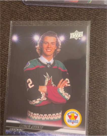 2024-25 Upper Deck Extended Series #744 Conor Geekie — front