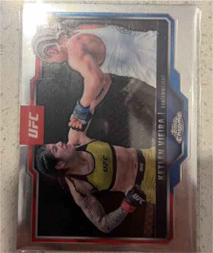 2025 Topps Chrome UFC #149 Ketlen Vieira — front
