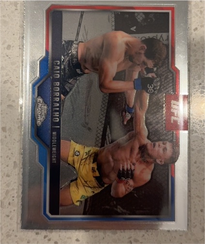 2025 Topps Chrome UFC #49 Caio Borralho UFC — front