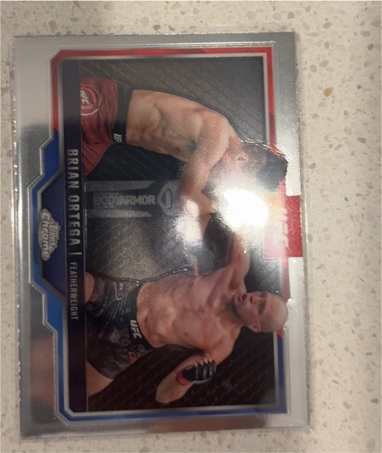 2025 Topps Chrome UFC #69 Brian Ortega — front