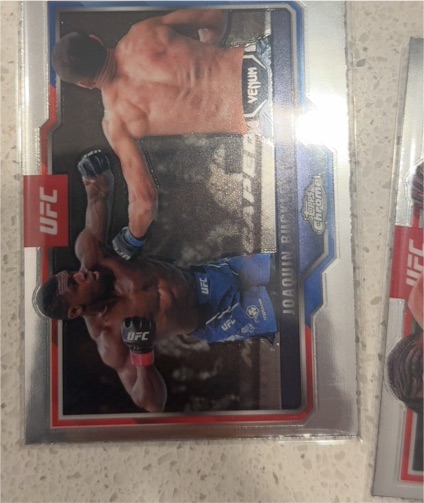 2025 Topps Chrome UFC #39 Joaquin Buckley UFC — front
