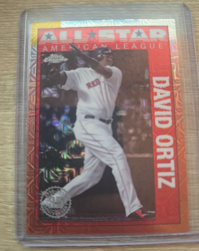 2025 Topps Series 2 90ASC-7 David Ortiz — front