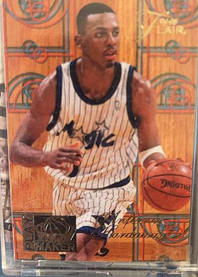 1994-95 Flair Play Maker #4 Anfernee Hardaway — front