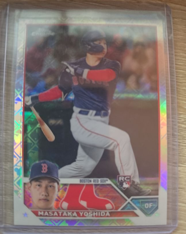 2023 Topps Chrome #167 Masataka Yoshida — front