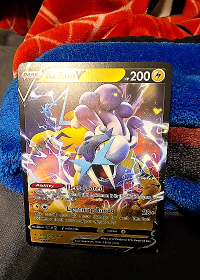 2022 Pokémon TCG Brilliant Stars #048 Raikou V — front
