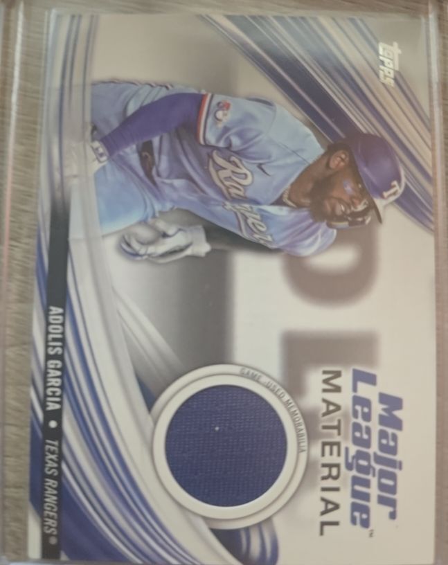2023 Topps Major League Material #MLM-AG Adolis Garcia — front