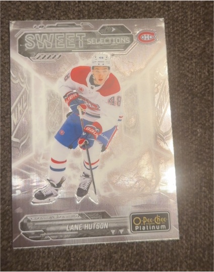 2024-25 O-Pee-Chee Platinum Sweet Selections #SS-2 Lane Hutson — front