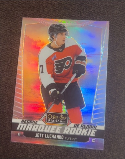 2024-25 O-Pee-Chee Platinum #284 Jett Luchanko — front