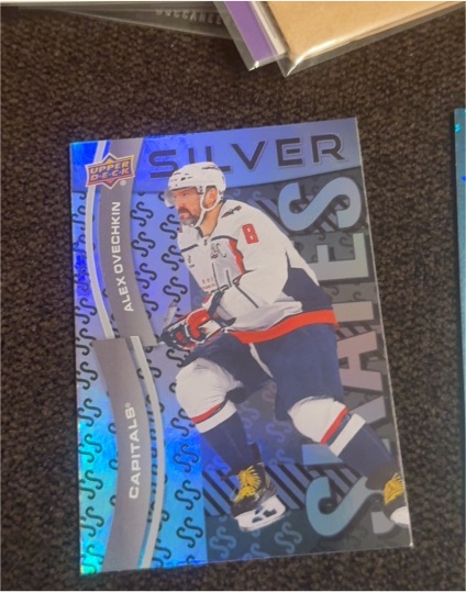 2024-25 Upper Deck Extended Series Silver Skates #SS-31 Alex Ovechkin — front