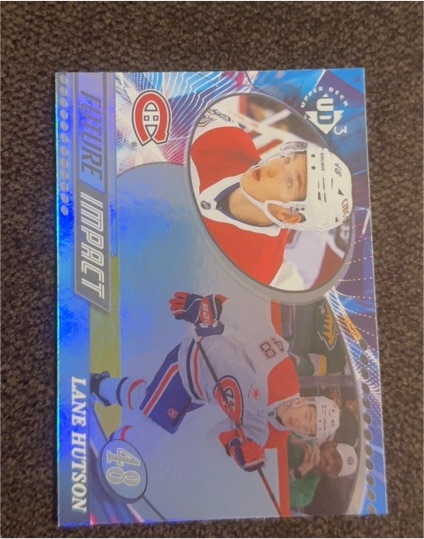 2024-25 Upper Deck Extended Series #UD3-27 Lane Hutson — front