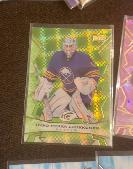 2022-23 Upper Deck Ice #47 Ukko-Pekka Luukkonen — front
