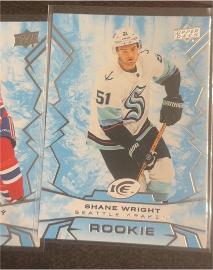 2022-23 Upper Deck Ice #125 Shane Wright Rookie — front