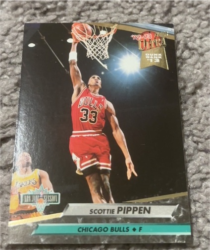 1992-93 Fleer Ultra #213 Scottie Pippen — front