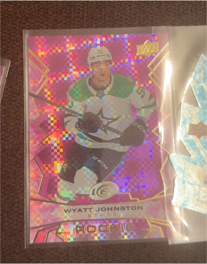 2022-23 Upper Deck Ice #IC-9 Wyatt Johnston — front