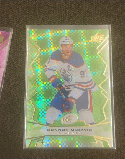 2022-23 Upper Deck Ice #7 Connor McDavid — front