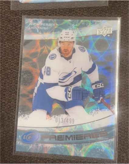 2022-23 Upper Deck Ice Premieres #227 Nick Perbix — front