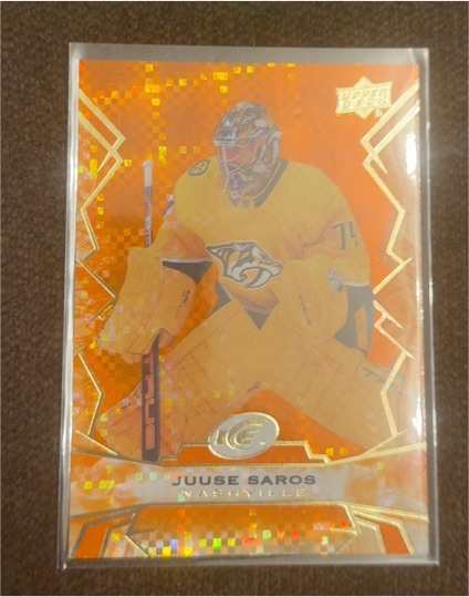 2022-23 Upper Deck Ice #100 Juuse Saros — front
