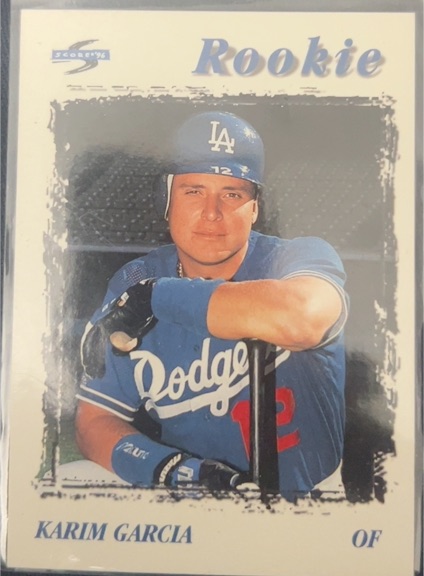 1996 Score #220 Karim Garcia — front