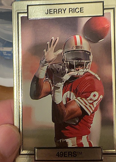 1990 Action Packed #248 Jerry Rice — front