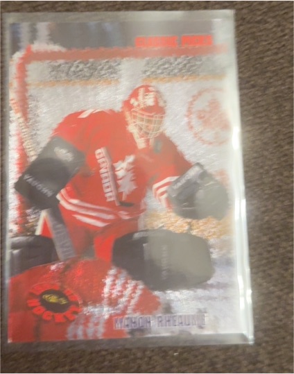 1994-95 Classic Women of Hockey Team Canada #W1 Manon Rheaume — front
