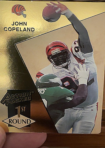 1993 Action Packed #167 John Copeland — front