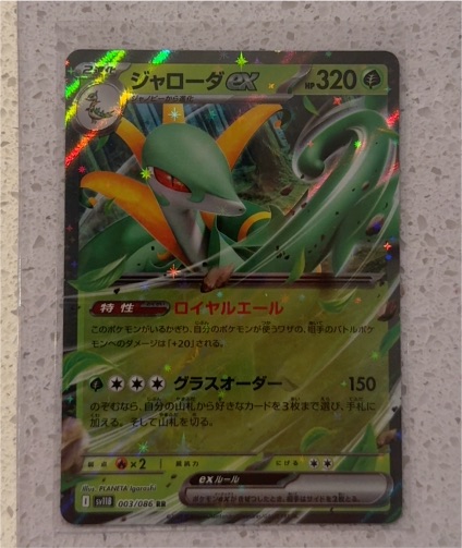 2025 Black Bolt SV11B #003 Serperior ex — front