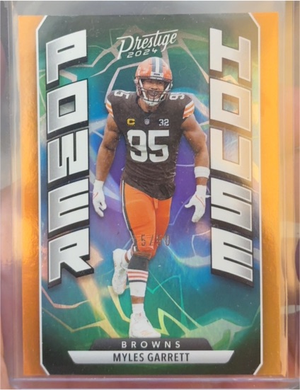 2024 Panini Prestige #PH-MGT Myles Garrett Power House — front