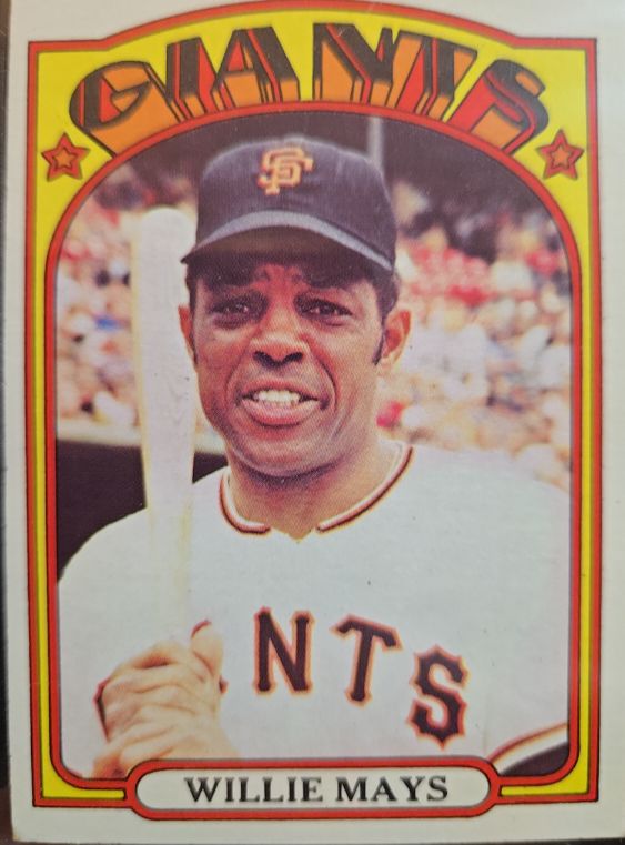 1972 Topps #49 Willie Mays — front