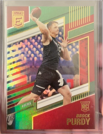 2022 Donruss Elite #185 Brock Purdy — front