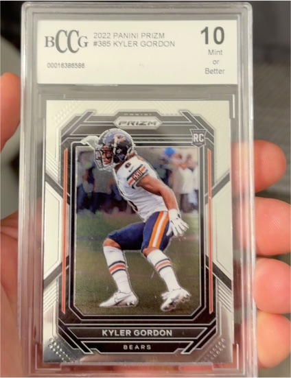 2022 Panini Prizm #385 Kyler Gordon — front