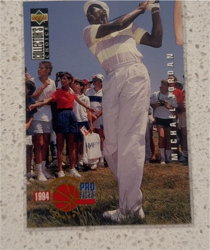 1994 Upper Deck Collector's Choice #204 Michael Jordan Pro Files — front