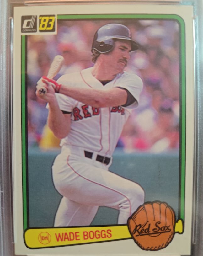 1983 Donruss #586 Wade Boggs — front