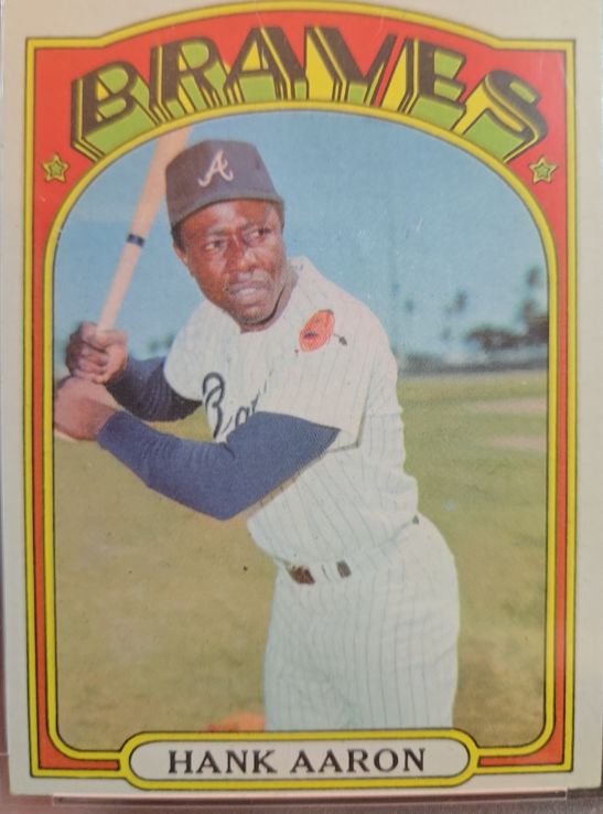 1972 Topps #299 Hank Aaron — front