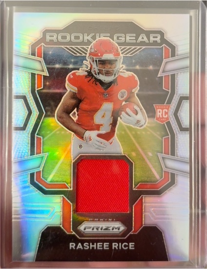 2023 Panini Prizm Rookie Gear #RG-RR Rashee Rice — front