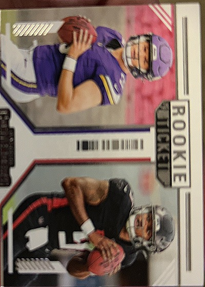 2020 Panini Contenders Rookie Ticket Kirk Cousins — front