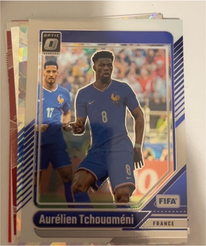 2024-25 Donruss Optic #112 Aurélien Tchouaméni — front