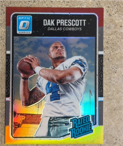 2016 Donruss Optic #162 Dak Prescott — front