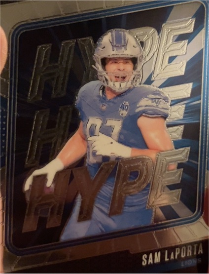 2024 Panini Prizm #14 Sam LaPorta Hype — front