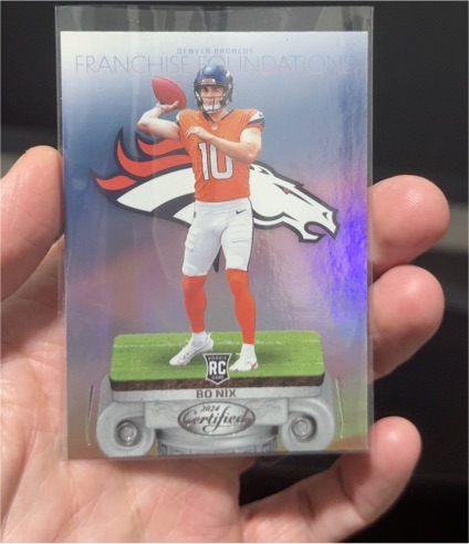 2024 Panini Certified #8 Bo Nix — front