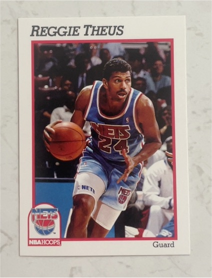 1991-92 Hoops #138 Reggie Theus — front