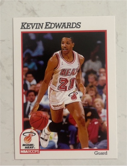 1991-92 Hoops #111 Kevin Edwards — front