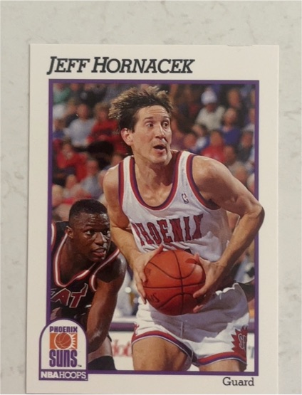 1991 Hoops #164 Jeff Hornacek — front