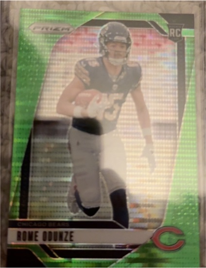 2024 Panini Prizm RC Rome Odunze — front