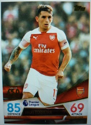 2024 Topps Premier League #85 Lucas Torreira — front