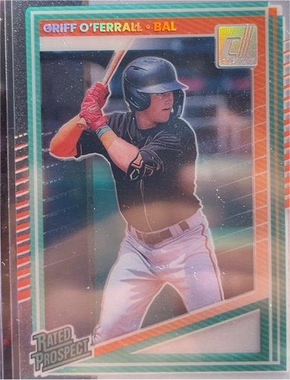 2025 Donruss Rated Prospect Griff O'Ferrall — front