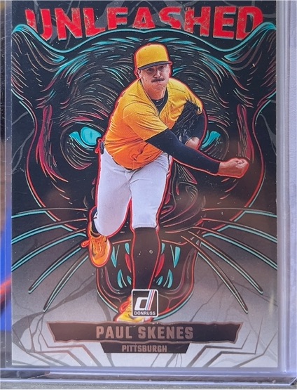 2025 Donruss #20 Paul Skenes Unleashed — front