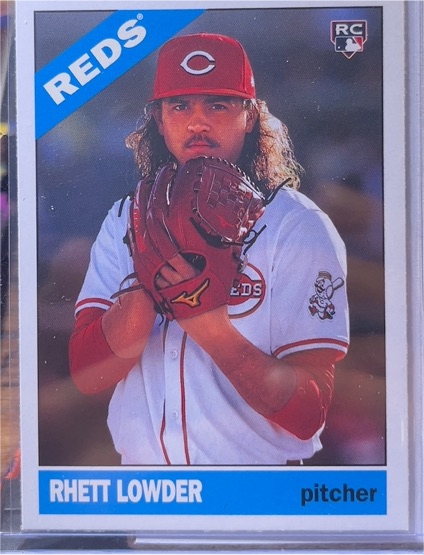 2025 Topps Heritage #H25-15 Rhett Lowder — front