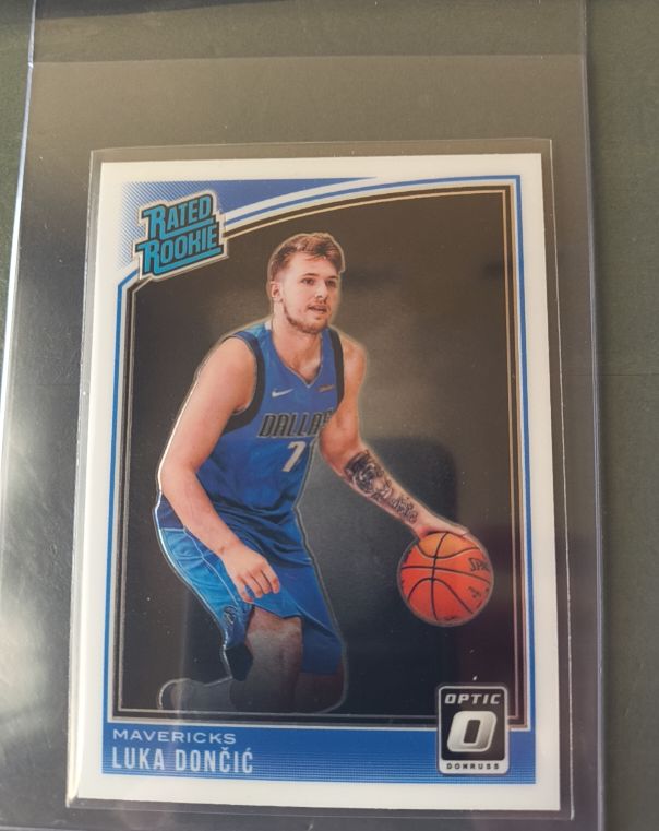2018-19 Panini Donruss Optic #177 Luka Dončić Rated Rookie — front