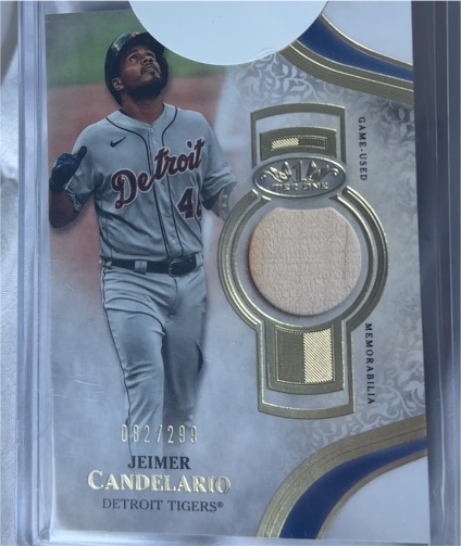 2021 Topps Tier One #082 Jeimer Candelario — front
